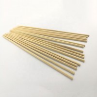 Disposable Marshmallow Roasting Skewer Round BBQ Bamboo Sticks