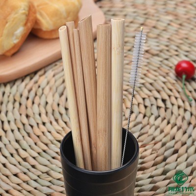 Reusable bamboo straw