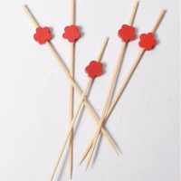 Bamboo Sticks Party Sticks Fruit Sticks Eco-friendly Disposable Cocktail Sticks Could Customized